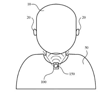 苹果申请新的音频专利：耳机不用戴，挂在衣领上听